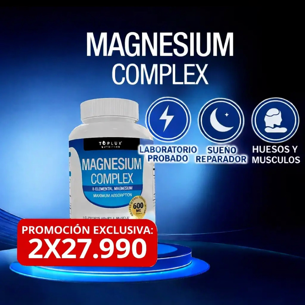MAGNESIO COMPLEX 600MG