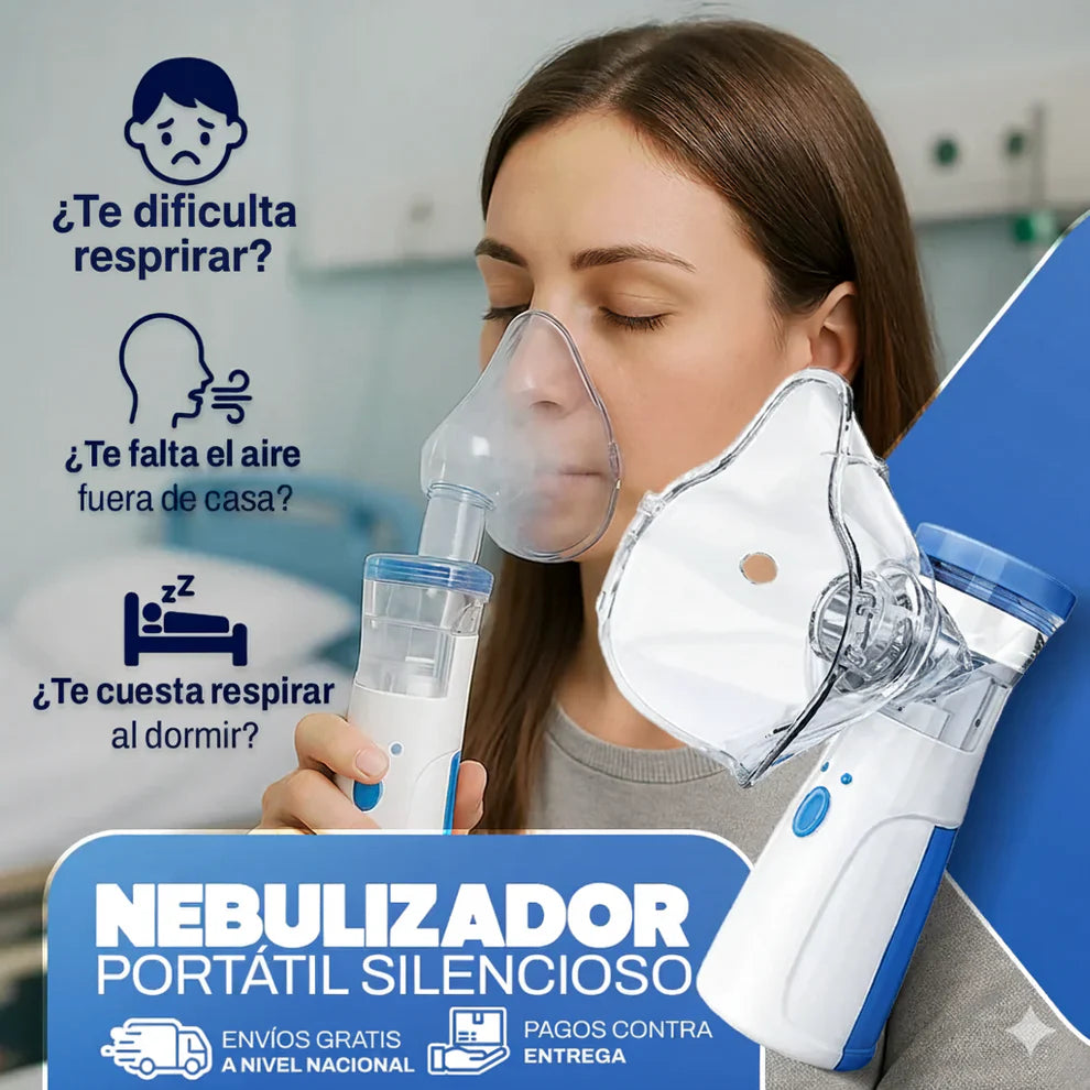 Nebulizador Portátil Para Niños Adultos