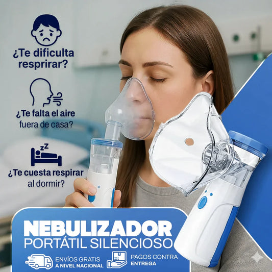 Nebulizador Portátil Para Niños Adultos